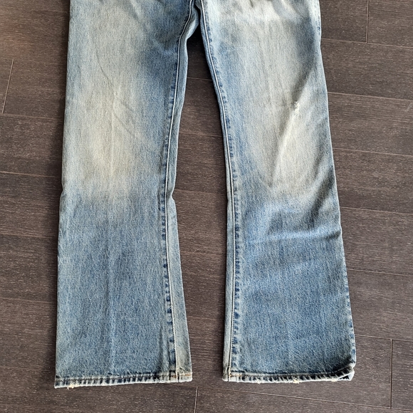 Vintage Gap Faded Blue Denim Jeans Semi Boot Cut - Picture 6 of 13